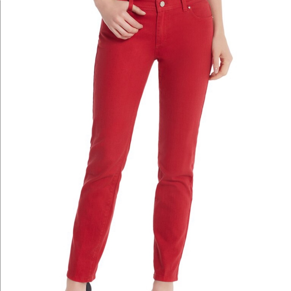 White House black market red jeans